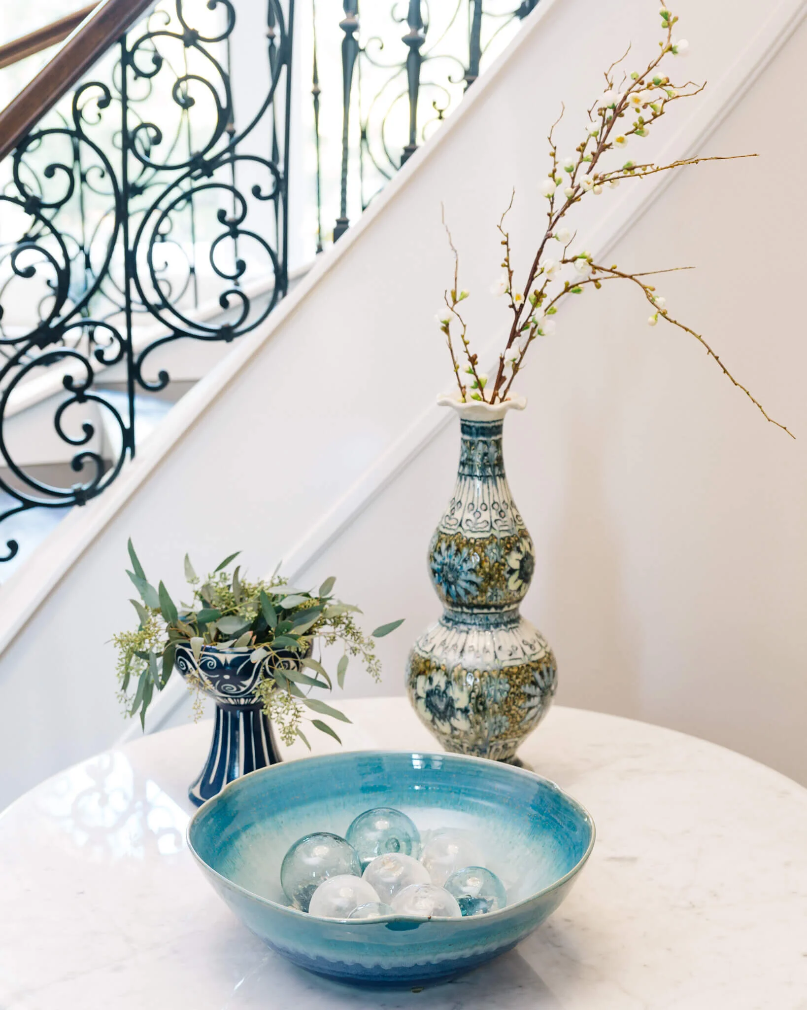 Decorative glass bowls deals